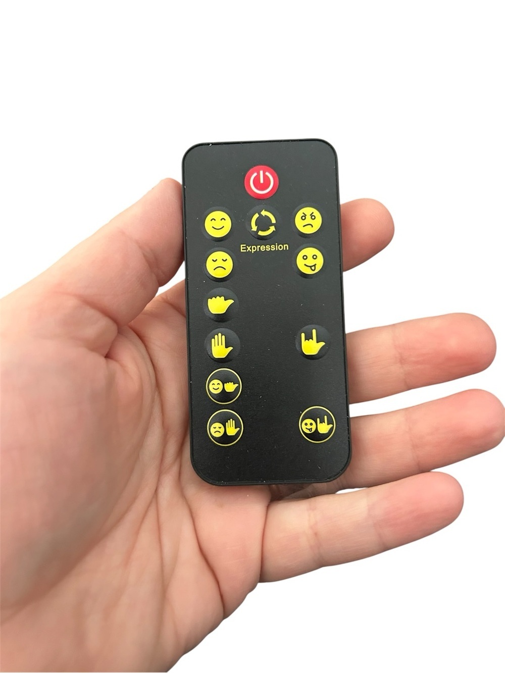 Fun Emoticon Gesture LED Car Light • Remote‑Controlled • New in Box - Picture 4 of 7